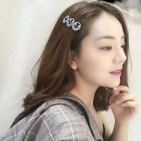 ราคา กิ๊ฟติดผมแฟชั่นสไตล์เกาหลีเพชรสีดำแบบวงกลม (11572278560)