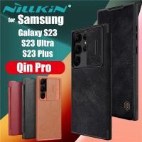 ราคา NILLKIN เคส Samsung Galaxy S23 S22 Plus Ultra รุ่น Qin Pro Leather Case (15638538718)