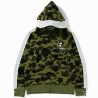 ราคา USED !!! BAPE 1st Camo Line Jersey Full Zip Hoodie (53856194342)