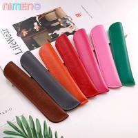 ราคา Nimeng กระเป๋าดินสอ หนัง PU ความจุขนาดใหญ่ สีพื้น สําหรับสํานักงาน (25919217449)