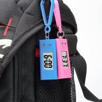 ราคา นาฬิกาอิเล็กทรอนิกส์ขนาดเล็ก หน้าท้อง พร้อมปุ่มกระเป๋าเป้สะพายหลัง / พวงกุญแจ / นาฬิกาดิจิตอลพกพาง่าย-จริง (40927077138)