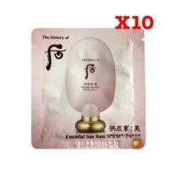 ราคา The History of WHOO Essential Sun Base SPF50+/PA+++ 1ml*10 (2952908772)