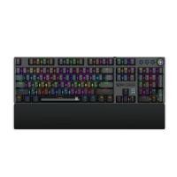 ราคา NUBWO Sorceror X28 (RGB)ไฟสวย Mechanical Gaming Keyboard (Red/Blue Switch) ปุ่ม Mechanical SwitcSwitch คีบอร์ดเมคานิคอล (4035159440)