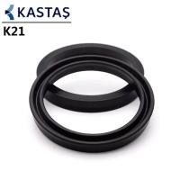 ราคา K21 8*16*6 mm 8-16-6 mm 8x16x6 mm NBR Kastas สินค้าเกรดยุโรป U-Cup ซีลลูกสูบ/ก้านสูบ Piston / rod piston seal ขนาด 8 mm (57208290000)