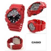 ราคา (แท้ 100%) นาฬิกา Casio GShock รุ่น GA100B4ADR นาฬิกาผู้ชาย สายเรซิ่น สีแดง สุดฮ๊อตประกัน CMG 1 ปีเต็ม (7388754666)