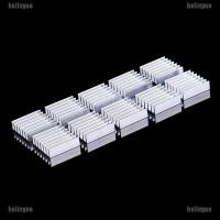 ราคา เฮฟ❤ 10 ชิ้นอลูมิเนียม 20x20x6 มม. IC LED ฮีทซิงค์ระบายความร้อน (1813916366)
