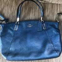 ราคา กระเป๋า Coach พัด 13" #F34493 หนัง ของแท้ % สภาพสวย (2549847423)