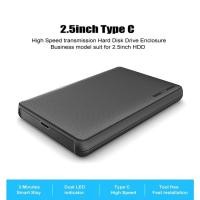 ราคา Dope 2.5Inch SATA External Hard Drive Enclosure USB-C 3.1 Gen1 กล่องใส่ฮาร์ดดิส 2.5 นิ้ว 2.5inch DP-92429 (56304033796)