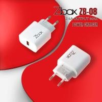 ราคา PER PCS USB Charger Adapter ZB-08 Zbox 2.4A Fast Charging Stable Output (49606211358)
