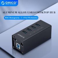 ราคา ORICO A3H4 ฮับอลูมิเนียม USB ความเร็วสูง USB 3.0 Hub USB Multi-Port USB3.0 Hub (54908746053)