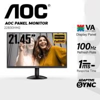 ราคา จอมอนิเตอร์ MONITOR AOC 22B30HM2/67 (21.5) VA 100Hz ประกัน 3 ปี (25773023339)