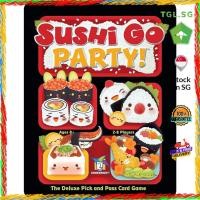 ราคา Sushi Go Party! - การ์ดเกม The Deluxe Pick & Pass โดย Gamewright หลากสี (29189823707)