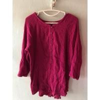 ราคา เสื้อแขนยาว สีชมพูบานเย็น (55106944748)