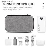 ราคา ^N^ Mini Portable EVA Storage Bag Pouch Carrying Bag Zipper Headphone Case For Airpod Headphone/Phone/Charging Cable Accessories {T} (43830303117)