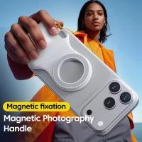 ราคา Smart Magnetic phone holder with remote control for iPhone and Android, perfect for photography (57407245043)