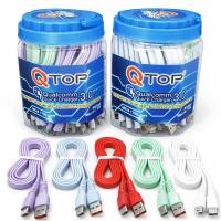 ราคา 1 JAR COTENTS 20 - QTOP USB MICRO ANDROID BB / TYPE C / IPHONE / G900 ESIA / N70 NOKIA SMALL / D880 100 ซม. สายเคเบิลข้อมูล (42281263473)