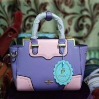 ราคา กระเป๋าถือ2ทรง PIMMY แบรนด์แท้ สีม่วง (9916897484)