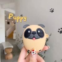 ราคา AirPods case เคสแอร์พอดหมาปลั๊ก Doug the pug puppy เคสซิลิโคนนิ่ม (6615449957)