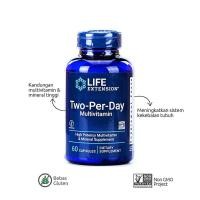 ราคา (ของแท้ 100%) Life Extension Two Per Day Multivitamin Capsules 60 Caps (22079826878)