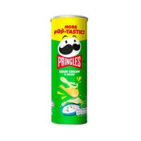 ราคา Pringles Sour Cream & Onion พริงเกิลส์มันฝรั่งทอดกรอบรสซาวครีมและหัวหอม 102กรัม (26553631748)