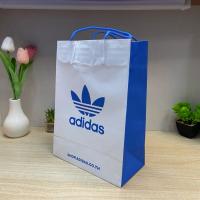 ราคา ถุงกระดาษadidas สีขาว-น้ำเงิน ของแท้ มีตำหนิ (27929086454)