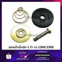 ราคา ชุดสปริงปั๊มชัก 1200 อะไหล่ปั๊มชัก ลูกยางสูบปั๊มชัก ขนาด 1 นิ้ว (7639660849)