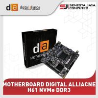 ราคา Digital Alliance DA H61 เมนบอร์ด Intel LGA 1155 DDR3 NVMe m-ATX (53756399671)