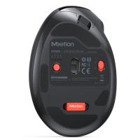 ราคา Meetion Mouse DUAL MODE ERGONOMIC WIRELESS BTM008 เมาส์ออฟฟิศ ไร้สาย (52856607043)