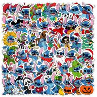 ราคา 50Pcs สติกเกอร์ สติช STITCH STICKER การ์ตูนดิสนีย์ น่ารัก กันน้ำ กันฮาโลวีน halloween xmas DIY (47361444510)