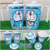 ราคา เหยือน้ำพร้อมฝาปิด โดเรม่อน คิตตี้ งานเมลามีน ขนาด 1.5 ลิตร #ส่งฟรี (5717073235)