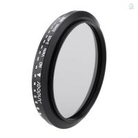 ราคา Andoer 52mm ND Fader Neutral Density Adjustable ND2 to ND400 Variable Filter for Canon Nikon DSLR Camera (15737298462)