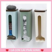 ราคา กล่องพลาสติกใส่ถุงพลาสติก ทิชชู่ม้วน กล่องพลาสติกทรงยาวติดผนังสําหรับเก็บถุงพลาสติก มีช่องเสียบเชือกรูดสะดวกต่อชิ้น (58161650107)
