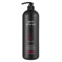 ราคา [AVCA] Sports All-in-One Body Wash 1L Body Hair Face Cleanser สดชื่น (41480924221)