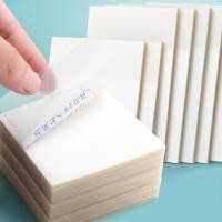 ราคา 50sheepts Creative Transparent Sticky โพสต์ It Note Pads Planner สติกเกอร์ Notepad กันน้ํา PET Memo Self-Adhesive Clear Notes (29253066604)