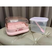 ราคา (1160) กล่องตากขวดนม กล่องใส่ขวดนม กล่องเก็บนมผง ของใช้เด็ก งานตู้ญี่ปุ่น ** มือสอง สภาพสวย ** ได้ทั้งสองชิ้น (29922029529)