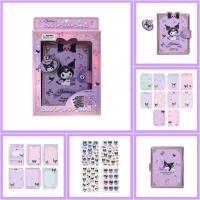 ราคา แท้ 100% สมุดสติกเกอร์ สมุดบันทึก Kuromi Sanrio ไดอารี ขนาด A5 Sanrio memo pad สมุด สมุดจดบันทึก (6401395609)