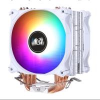 ราคา Snowman HSF CPU cooler RGB 6 heatpipes 12 ซม. พัดลมทาวเวอร์คู่ intel amd (46907031680)
