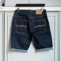 ราคา Grim Tim ตัว Sample ขาสั้นผ้าดิบ Nudie Jeans ของแท้ 100% (7407197541)