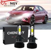 ราคา สําหรับ TOYOTA Camry 2015-2019 (โคมไฟไฟหน้า) - ด้านหน้า LED ไฟหน้าหลอดไฟชุดแปลง 6000K 12V-32V สีขาว Qty 2 (1 คู่) CHEN YE (57261126472)