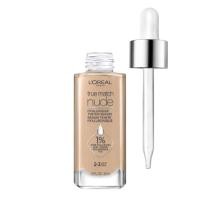 ราคา LOreal Paris True Match Nude Color Hyaluronic Acid Coloured Essence Foundation บรรจุ 1% กรดไฮยาลูโรนิก บางเบา 2-3 ปริมาณลอย 1 ออนซ์ TJIS (48261024795)
