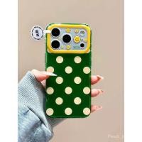 ราคา เคสโทรศัพท์โทรศัพท์ เหมาะสําหรับ ไอโฟน เต็มหน้าจอลายจุดเหมาะสําหรับ ไอโฟน17โปรแม็กซ์ เคสโทรศัพท์ ไอโฟน16/15ขนาดเล็กสด14/13รูปแบบใหม่ป้องกันกรณี XVA4 (51209551859)