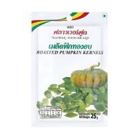 ราคา ฟลาวเวอร์ฟูด เมล็ดฟักทองอบเกลือ Flower Food Pumpkin Kernels 25g. (49111692389)