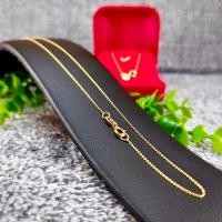 ราคา สร้อยคออิตาลีทอง9Kลายโซ่ฝอย (10382573520)