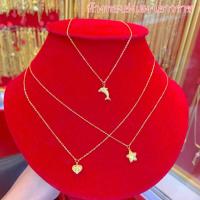 ราคา สร้อยคอทองครึ่งสลึง พร้อมจี้Yonghenggold ทองคำแท้96.5% มีใบรับประกัน ทักแชทสอบถามได้ค่พ (5635986671)