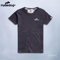 ราคา Rudedog เสื้อยืด รุ่น basic19 สีเทาดิน (7714575288)