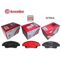 ราคา ผ้าเบรค BREMBO HONDA JAZZ (GE) ปี 09-14 เครื่อง 1.3 Hybrid, 1.5 [ฮอนด้า แจ๊ส] (6779175981)