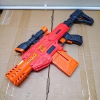 ราคา เนิฟรุ่นพิเศษ Adventure NERF Maverick REV‑6 Nerf Elite Sonic Fire StrongArm Blaster เนิฟมือสอง สภาพสวย สีพิเศษ (47451214666)