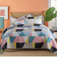 ราคา ผ้าคลุมเตียงวินเทจ ขนาด 7-8 ฟุต ผืนใหญ่ cotton100% ผ้าฝ้าย (8705572012)