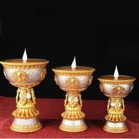 ราคา /โคมไฟ LED แบบชาร์จไฟได้ โคมไฟเนยอิเล็กทรอนิกส์ โคมไฟบัวในบ้าน (43508390163)