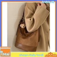 ราคา พร้อมส่ง Lidabagdesign กระเป๋าหนังกลับ กระเป๋าสะพายข้าง (52159542336)